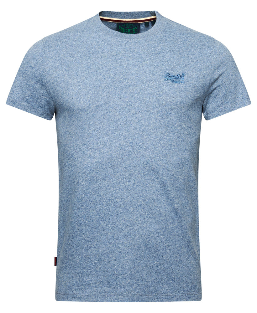 Essential T Shirt | Bay Blue Marle – Superdry