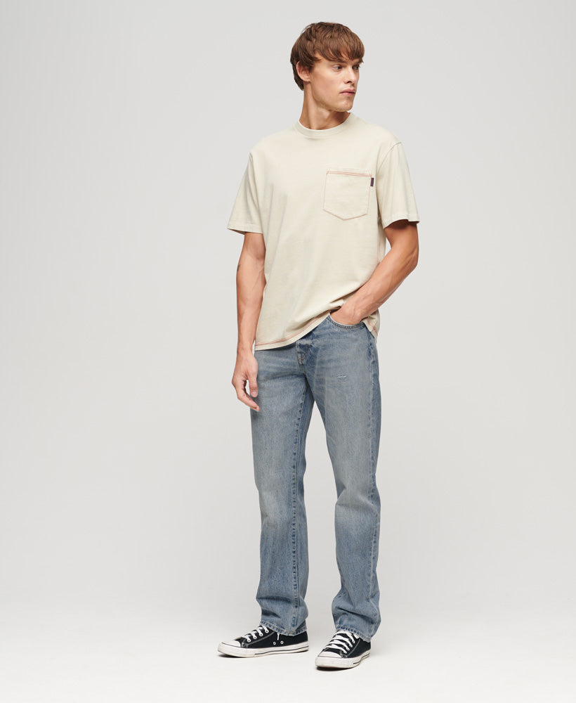 Straight Jeans | Montana Bay Bleach Blue 32