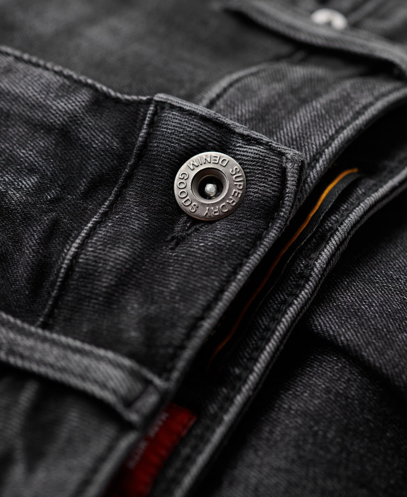 Vintage Skinny Jean | Newark Washed Black