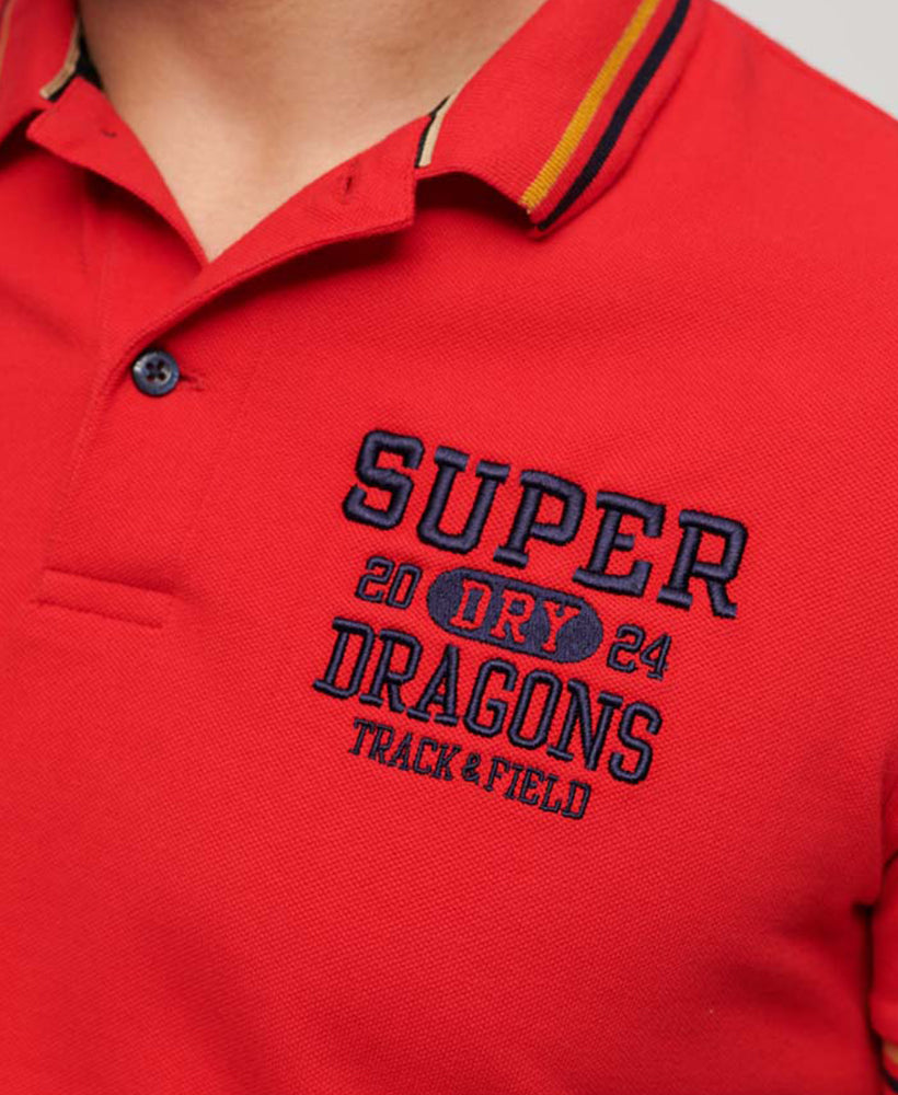 Year of the Dragon Superstate Polo | Flare Red