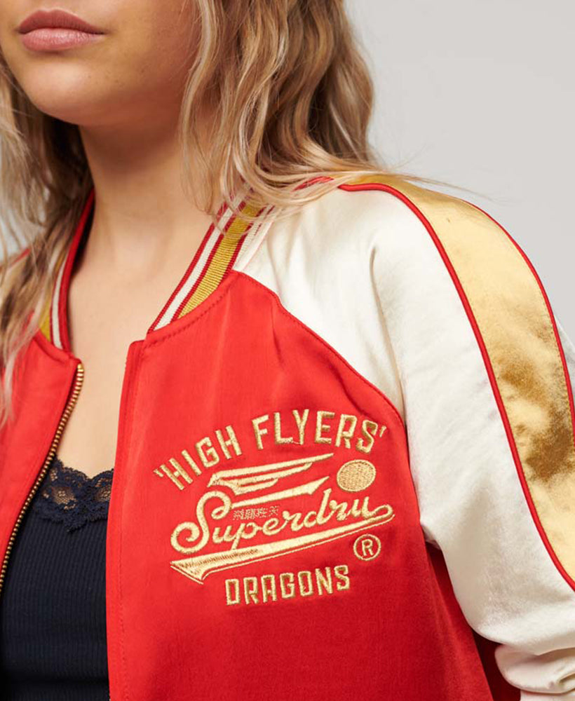 Year of the Dragon Suikajan Jacket | Flare Red