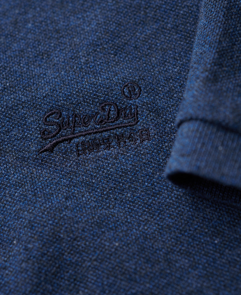 Classic Pique Polo | Bright Blue Marle