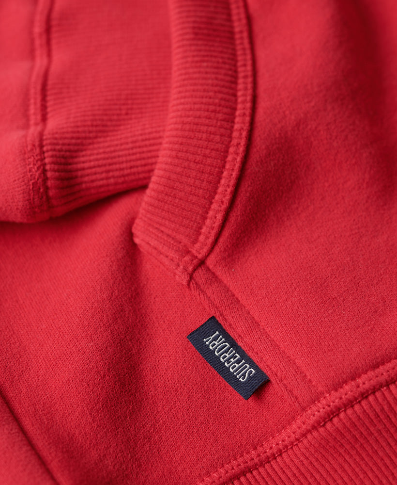 Essential Logo Hoodie | Rouge Red