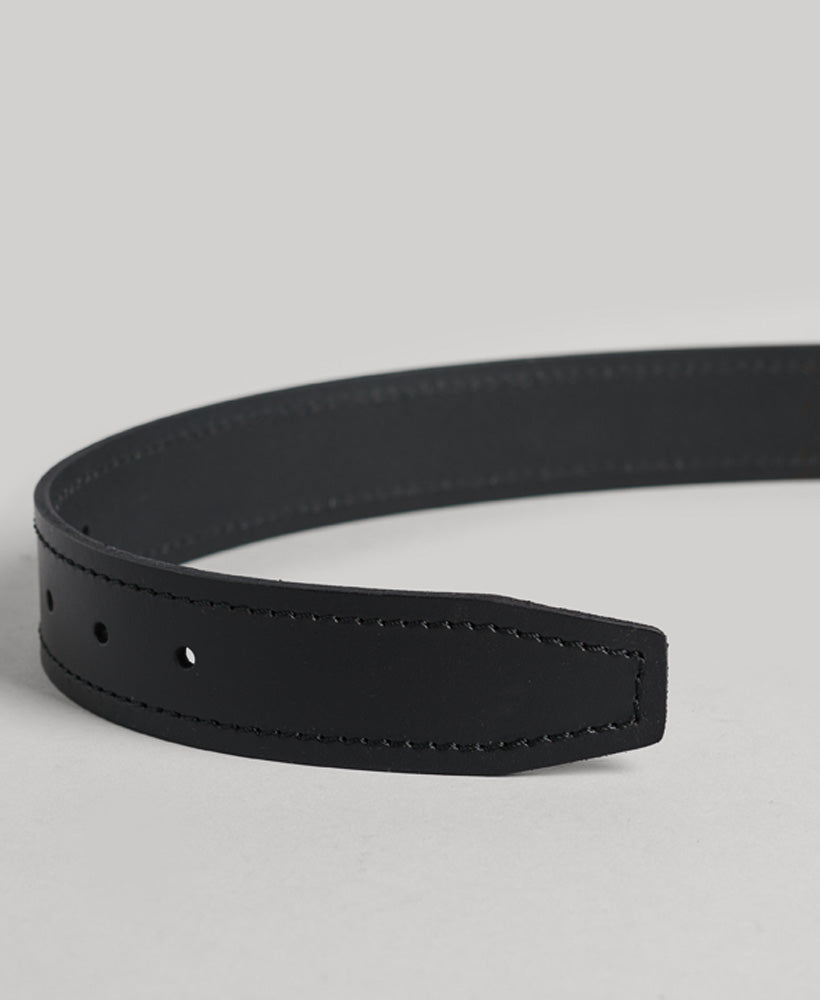 Vintage Branded Belt | Black