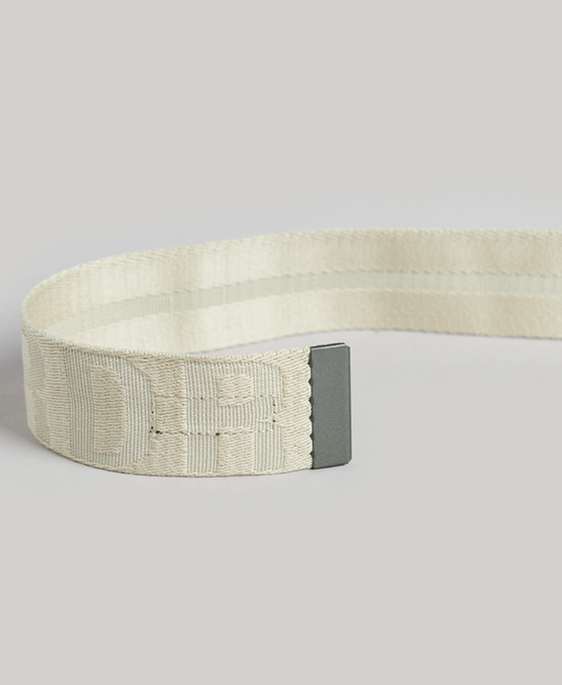 Vintage Webbing Belt | Pelican Beige