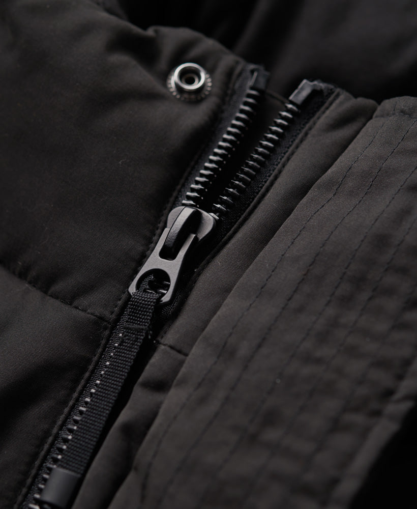 Non Hooded Gilet | Noir