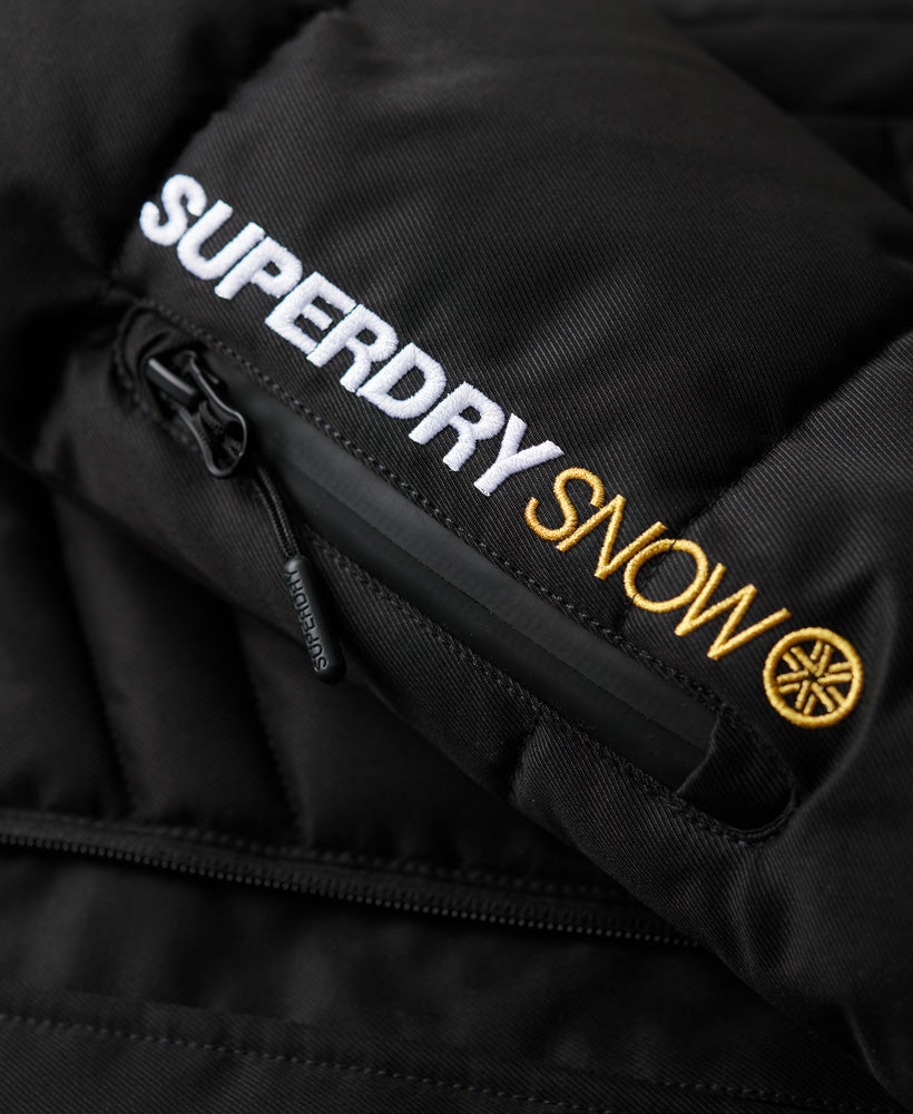Ski Luxe Puffer Jacket | Black