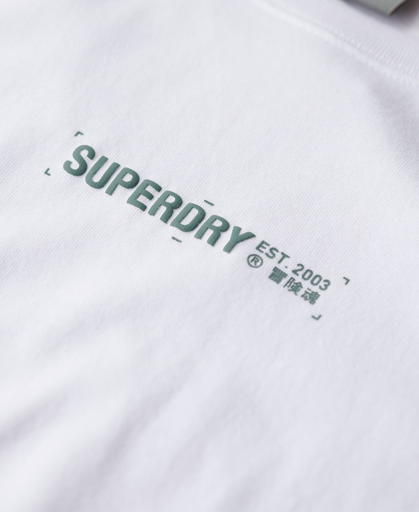 Utility Sport Logo Loose Fit T-Shirt | Brilliant White