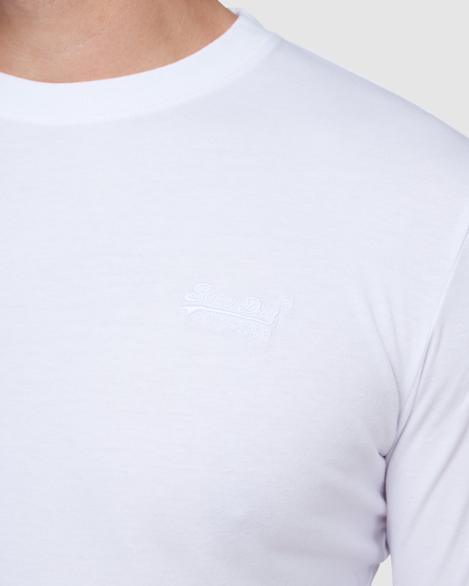 Vintage Logo Embroidered Top | Optic