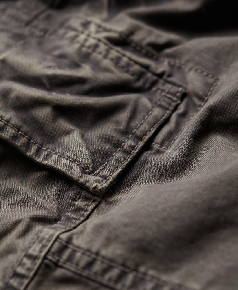 Heavy Cargo Shorts | Washed Grey