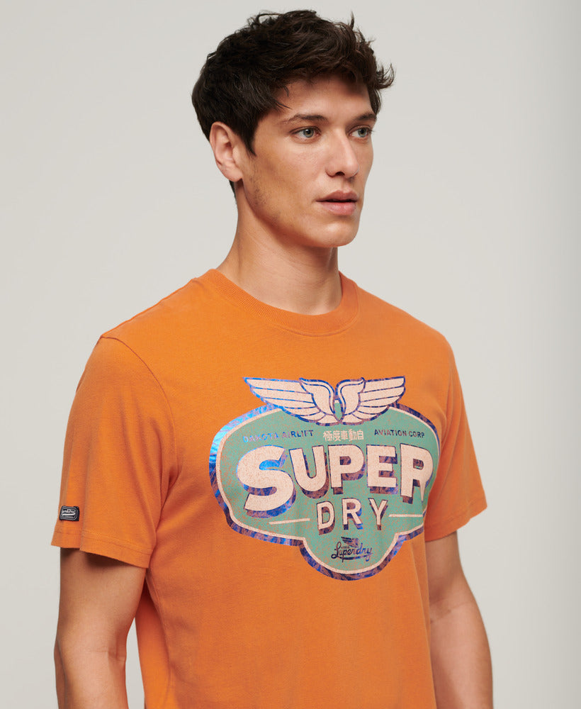 Camiseta Para Hombre Classic Vl Heritage Vest | CAMISETAS | SUPERDRY