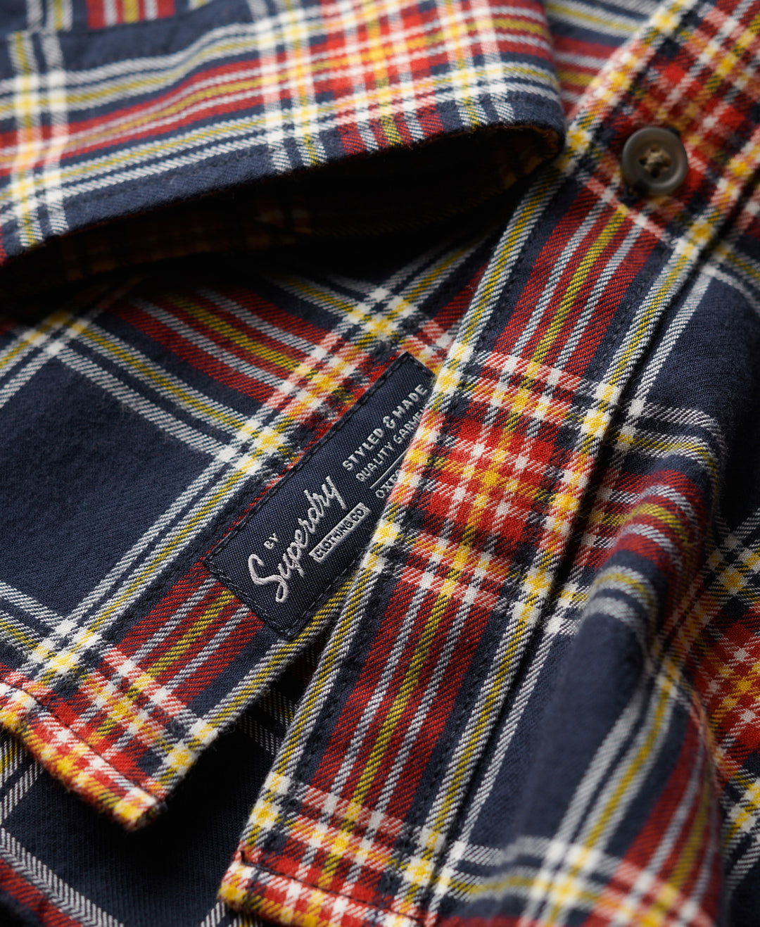 Shirt Charly in Navy Check