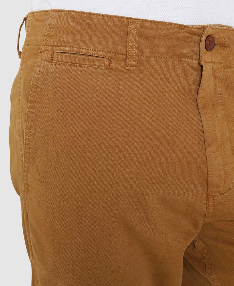 Officer Slim Chino Pants | Sandstone