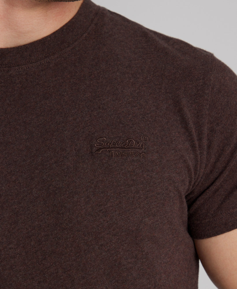 Essential T Shirt | Rich Brown Marle