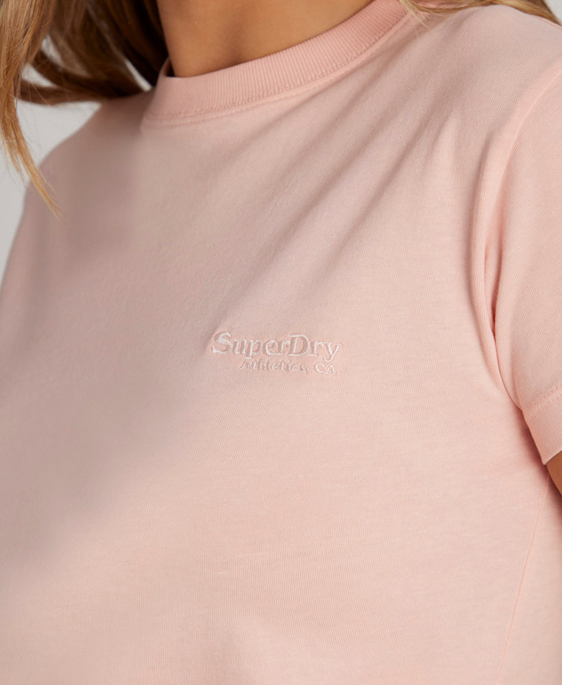 Essential Logo 90's T Shirt | Strawberry Cream Pink