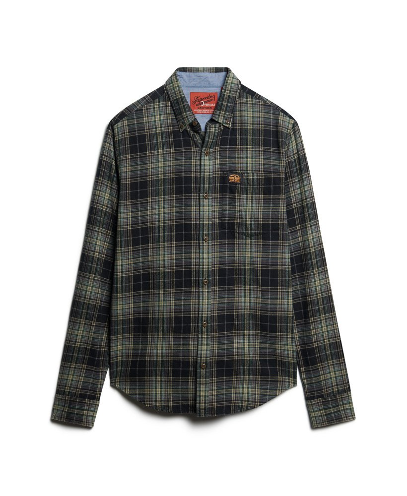 Cotton Lumberjack Shirt | Drayton Check Black – Superdry