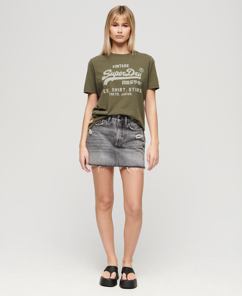 Vintage Logo Heritage Relaxed T-Shirt | Khaki Marle