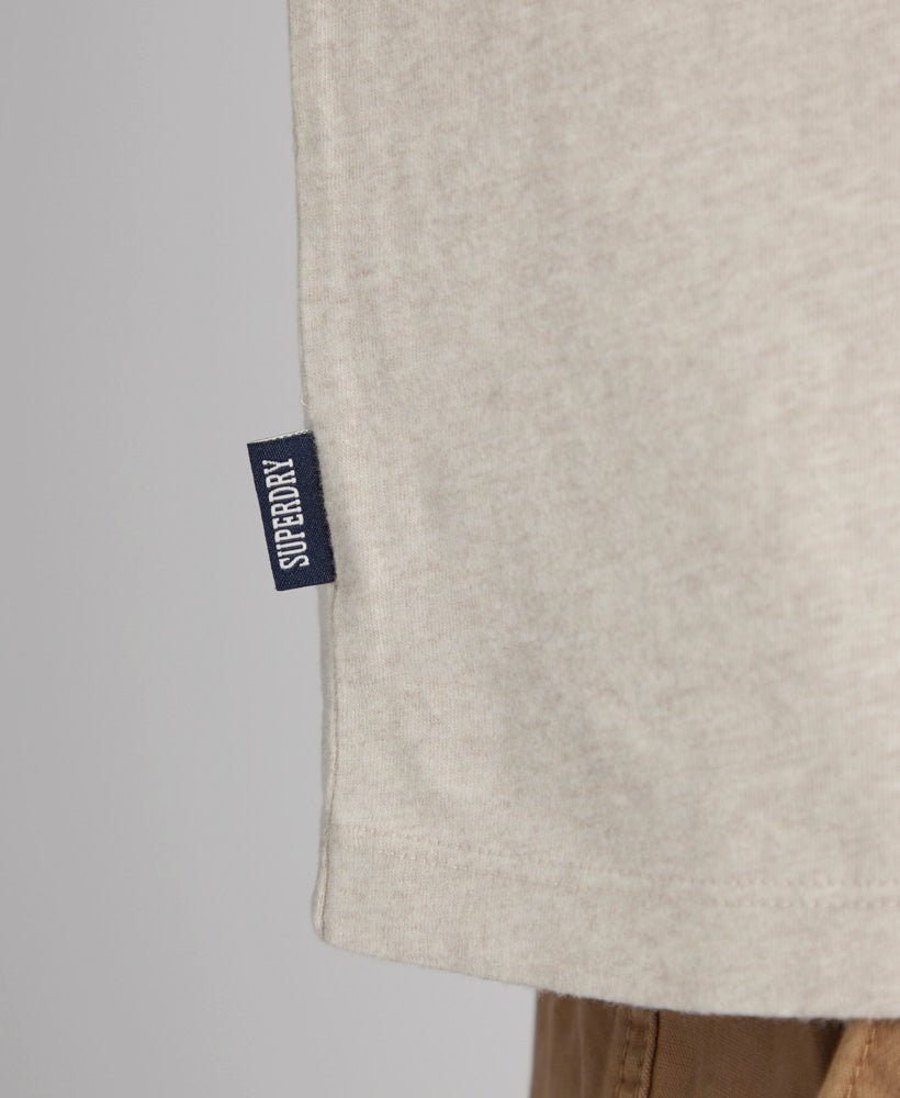 Essential T Shirt | Oat Cream Marle – Superdry