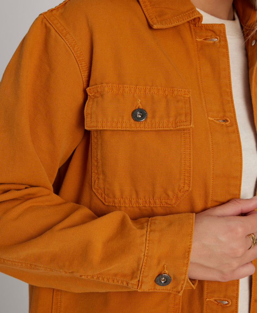 Vintage Chore Jacket | Pumpkin Spice Brown