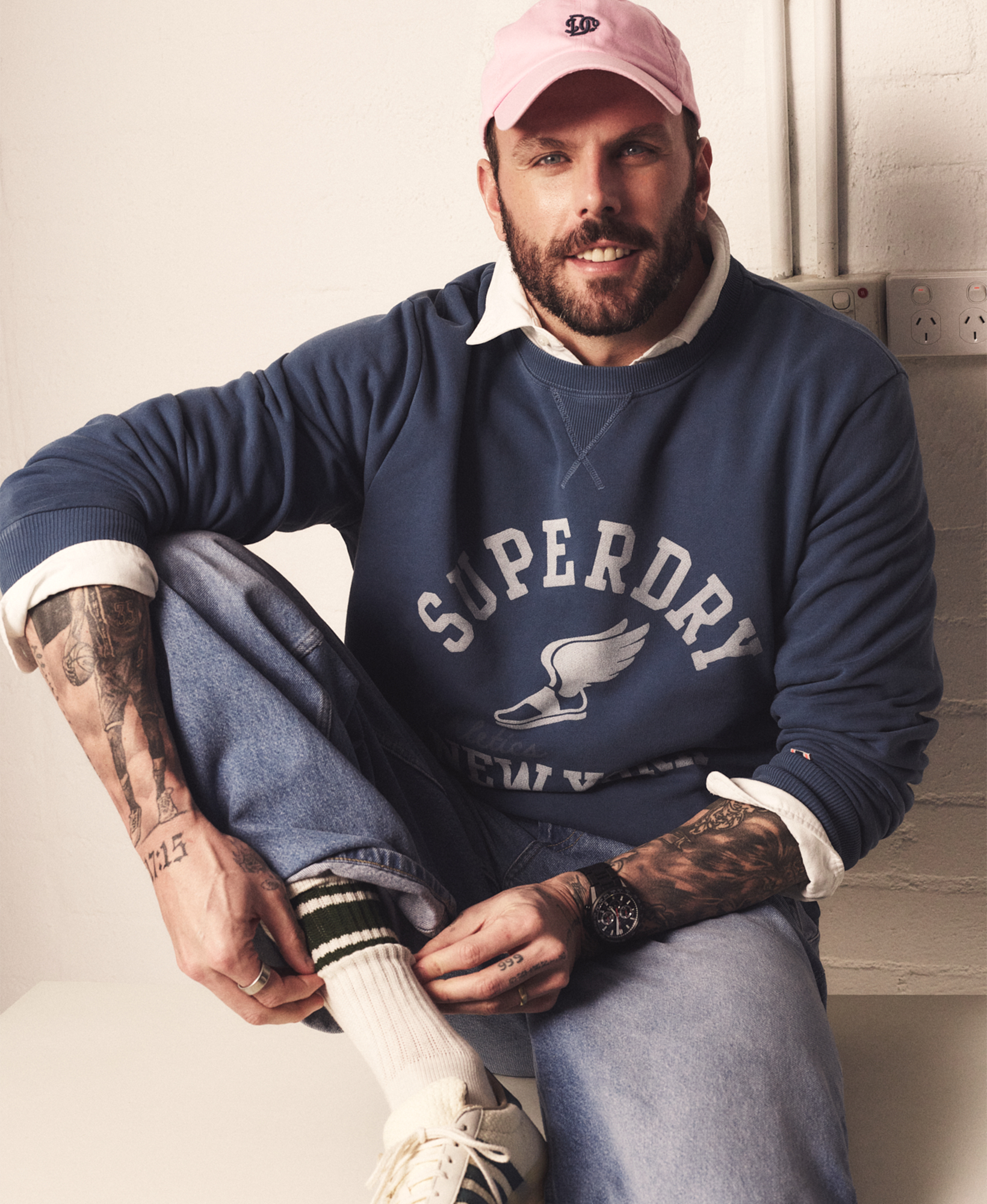 Athletic Essential Crew | Skate Navy