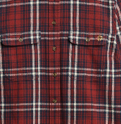 Frontier check red