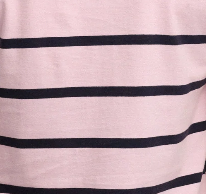 Pink navy stripe