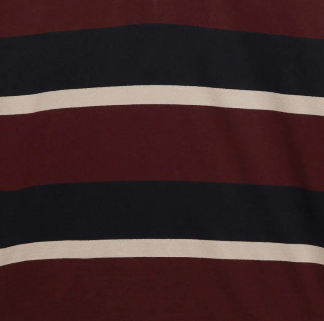 Port/navy stripe