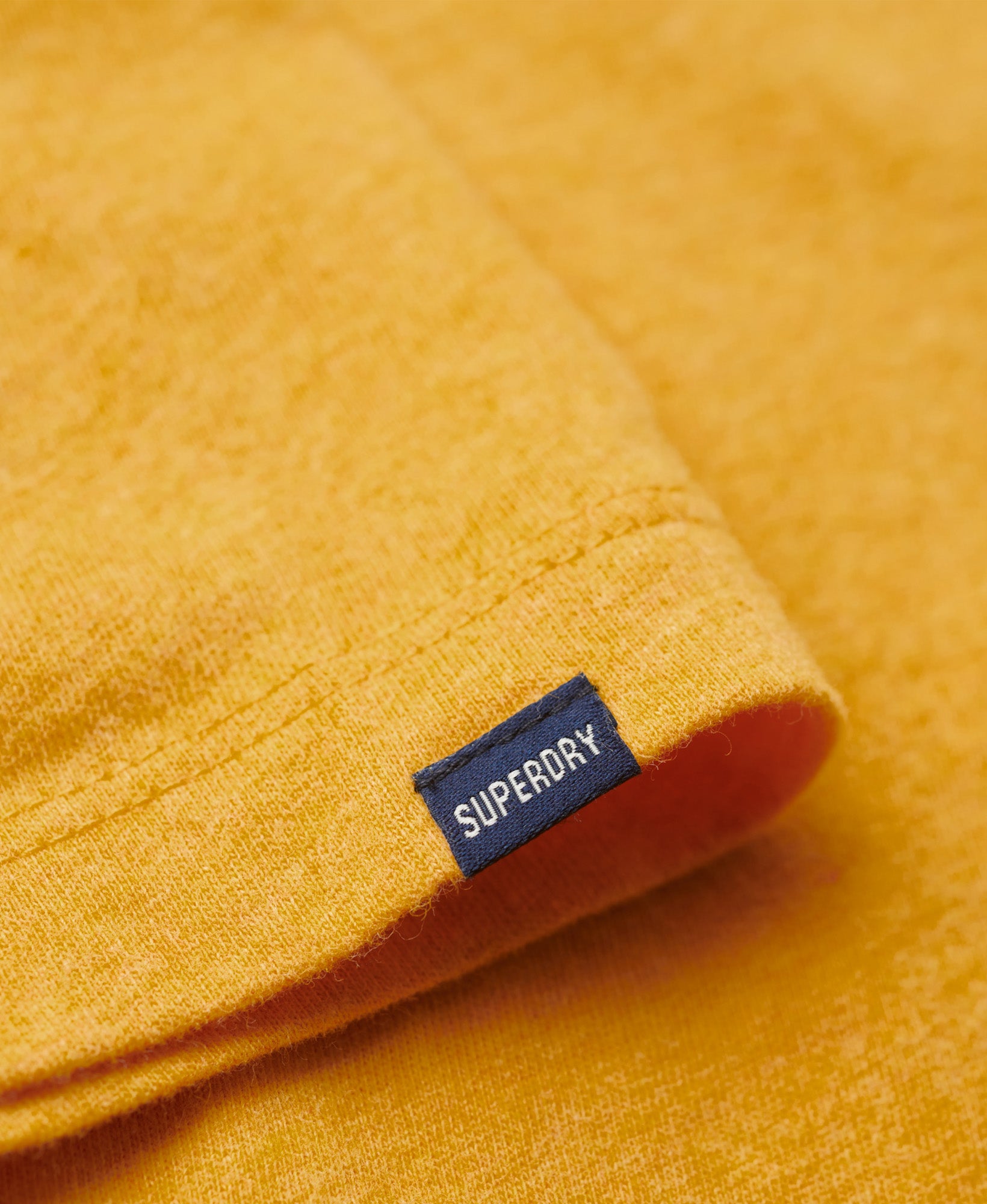 Essential Logo Embroidered Tee | Tumeric Marle