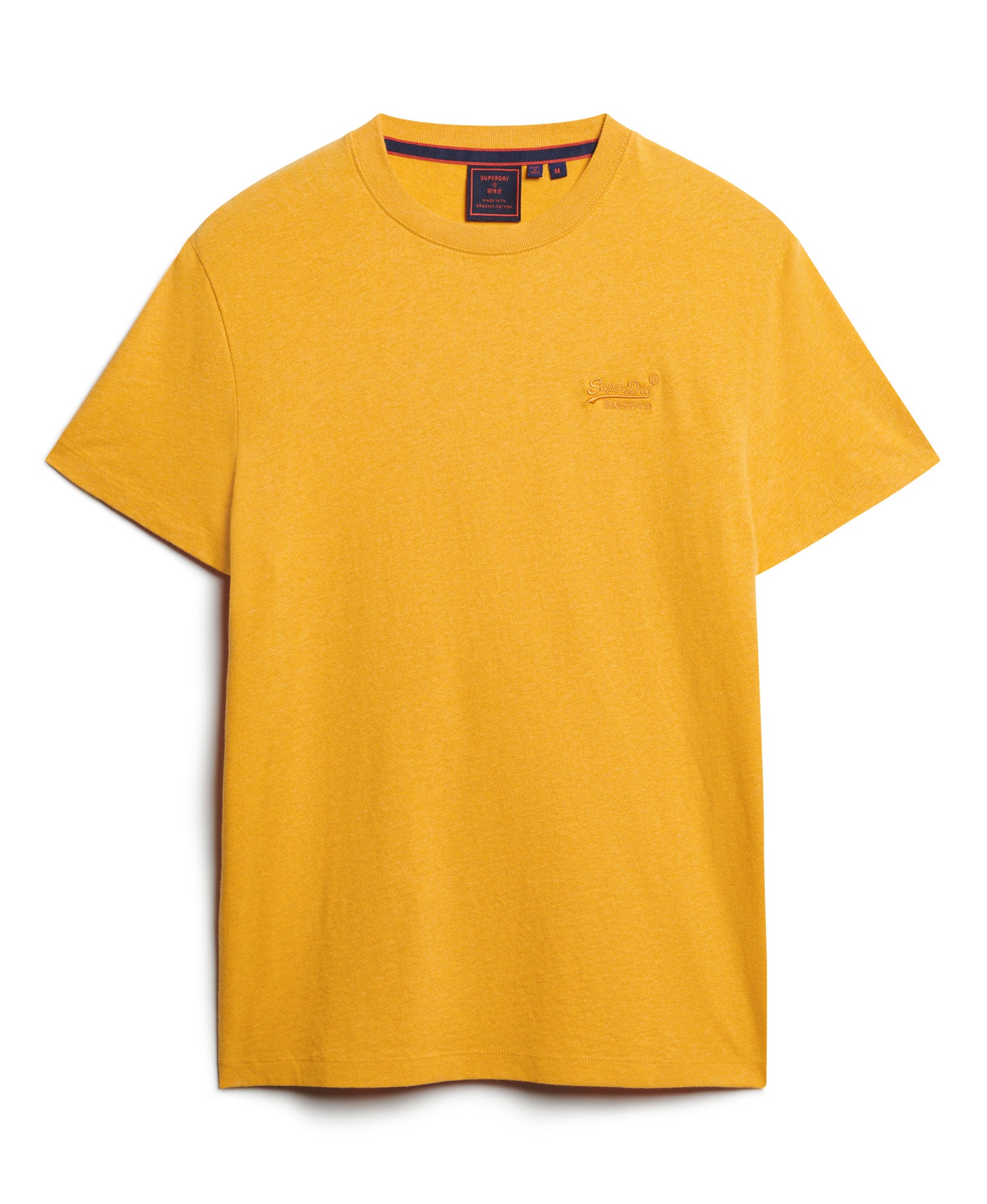 Essential Logo Embroidered Tee | Tumeric Marle