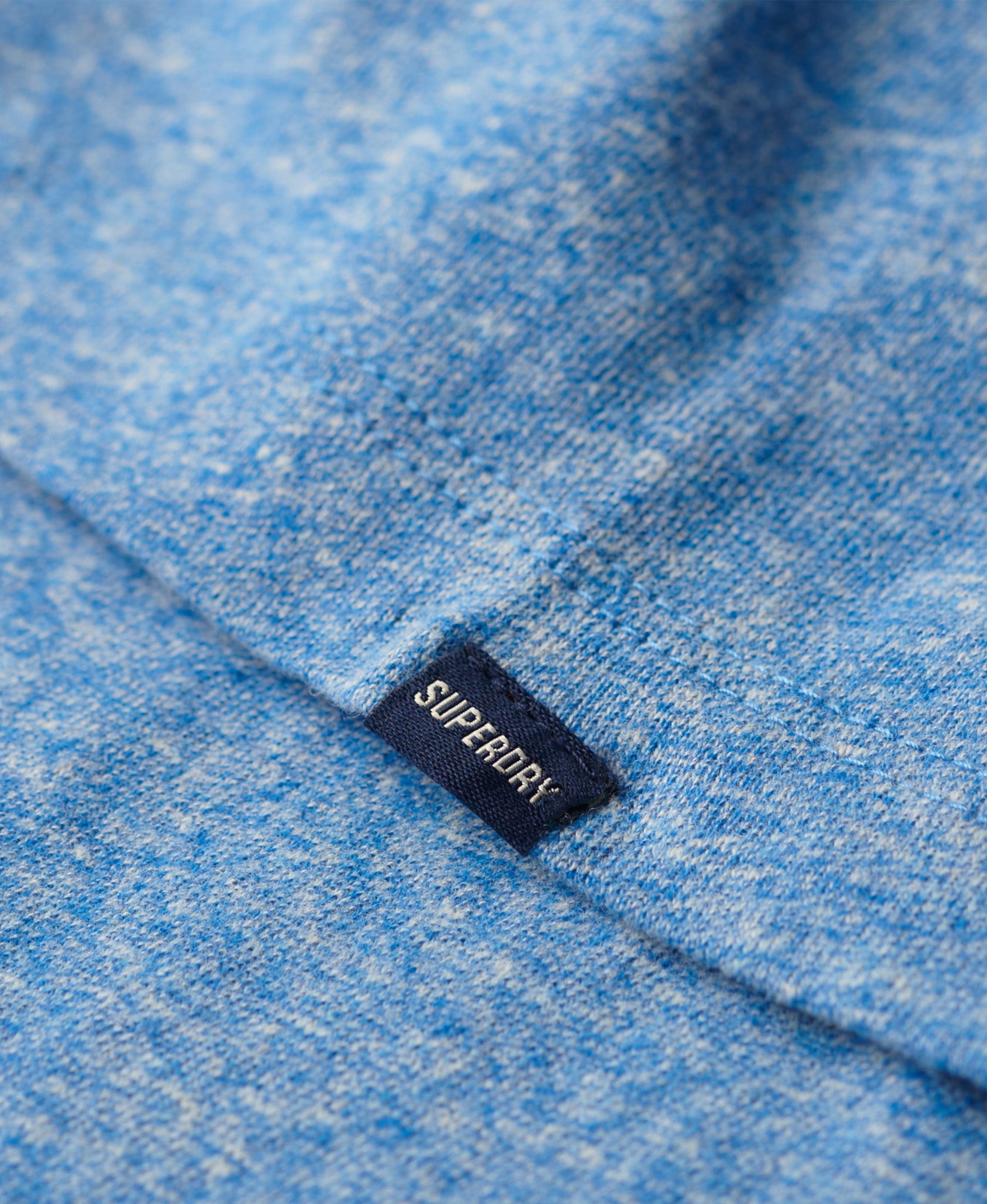 Essential Logo Embroidered Tee | Fresh Blue Grit