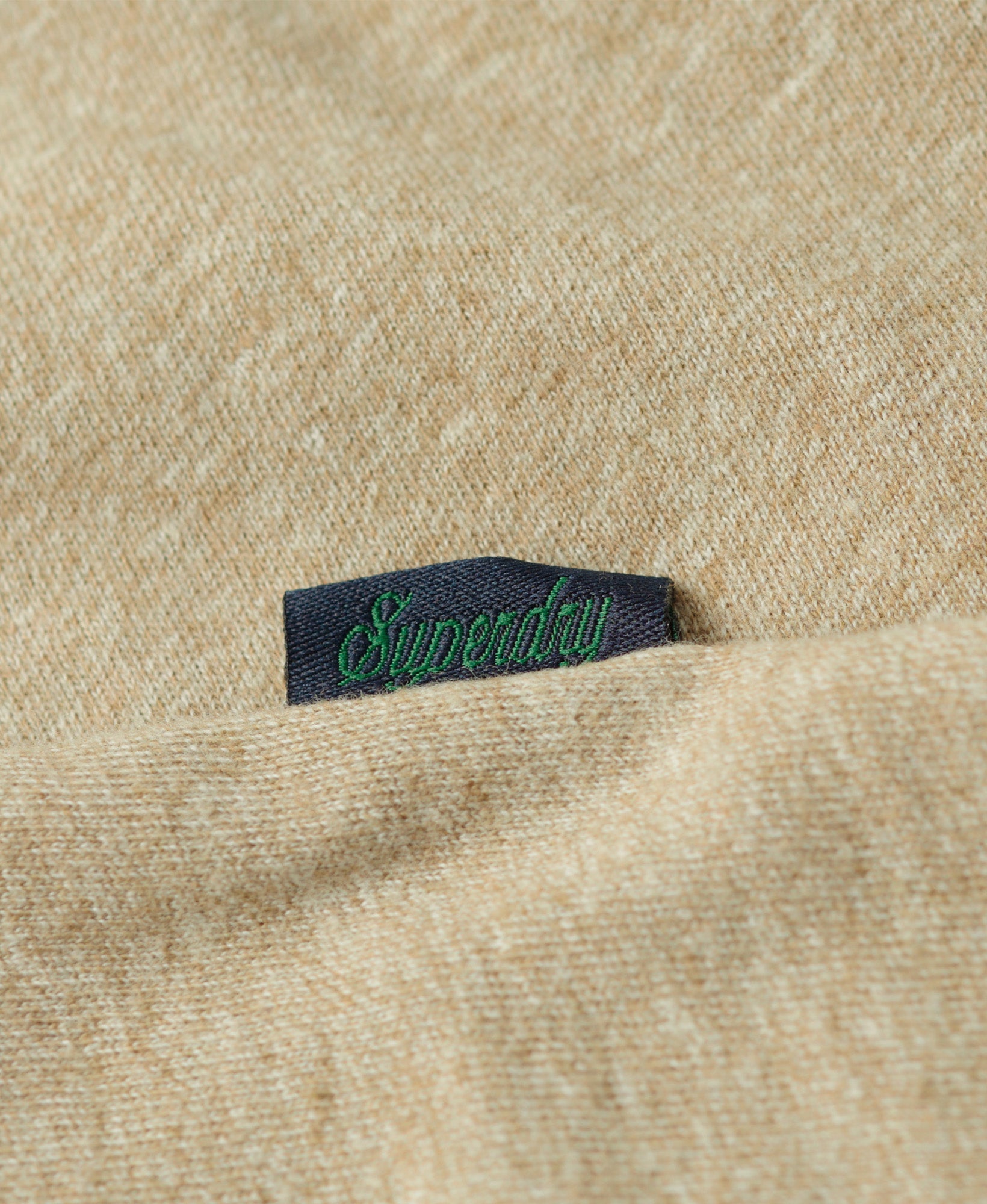 Essential T Shirt | Tan Brown Fleck Marle