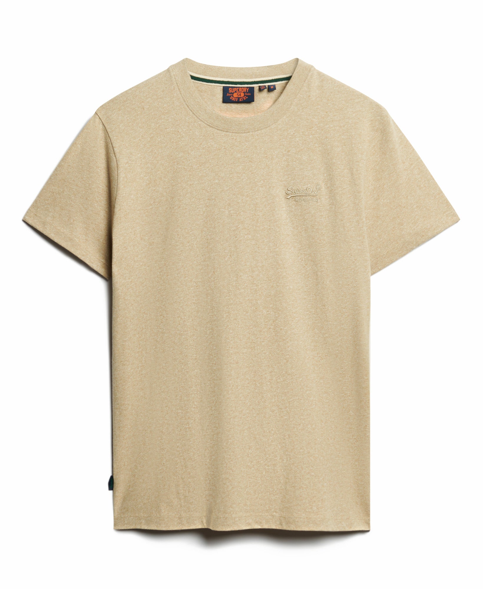 Essential T Shirt | Tan Brown Fleck Marle