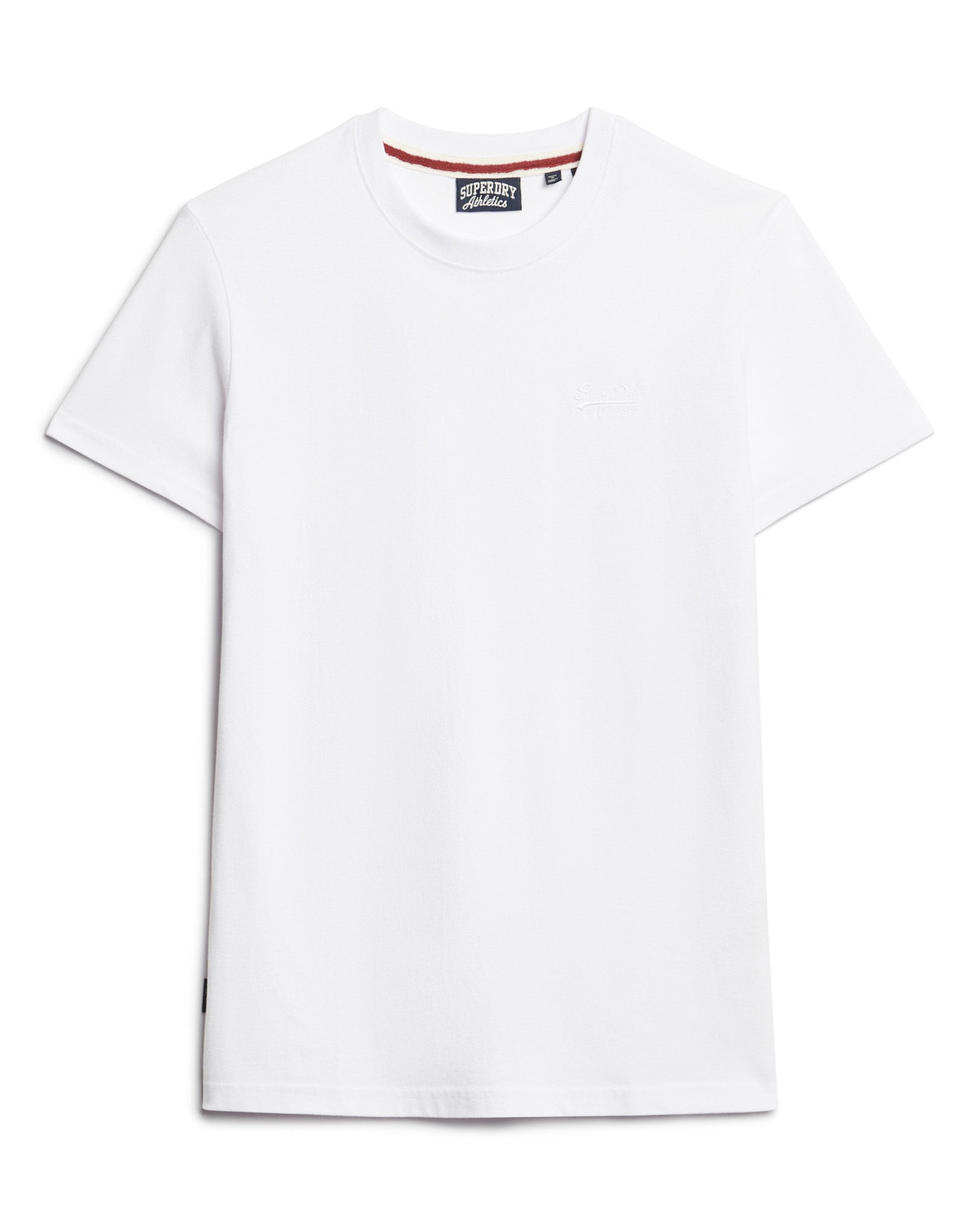Essential Logo Embroidered Tee | Optic