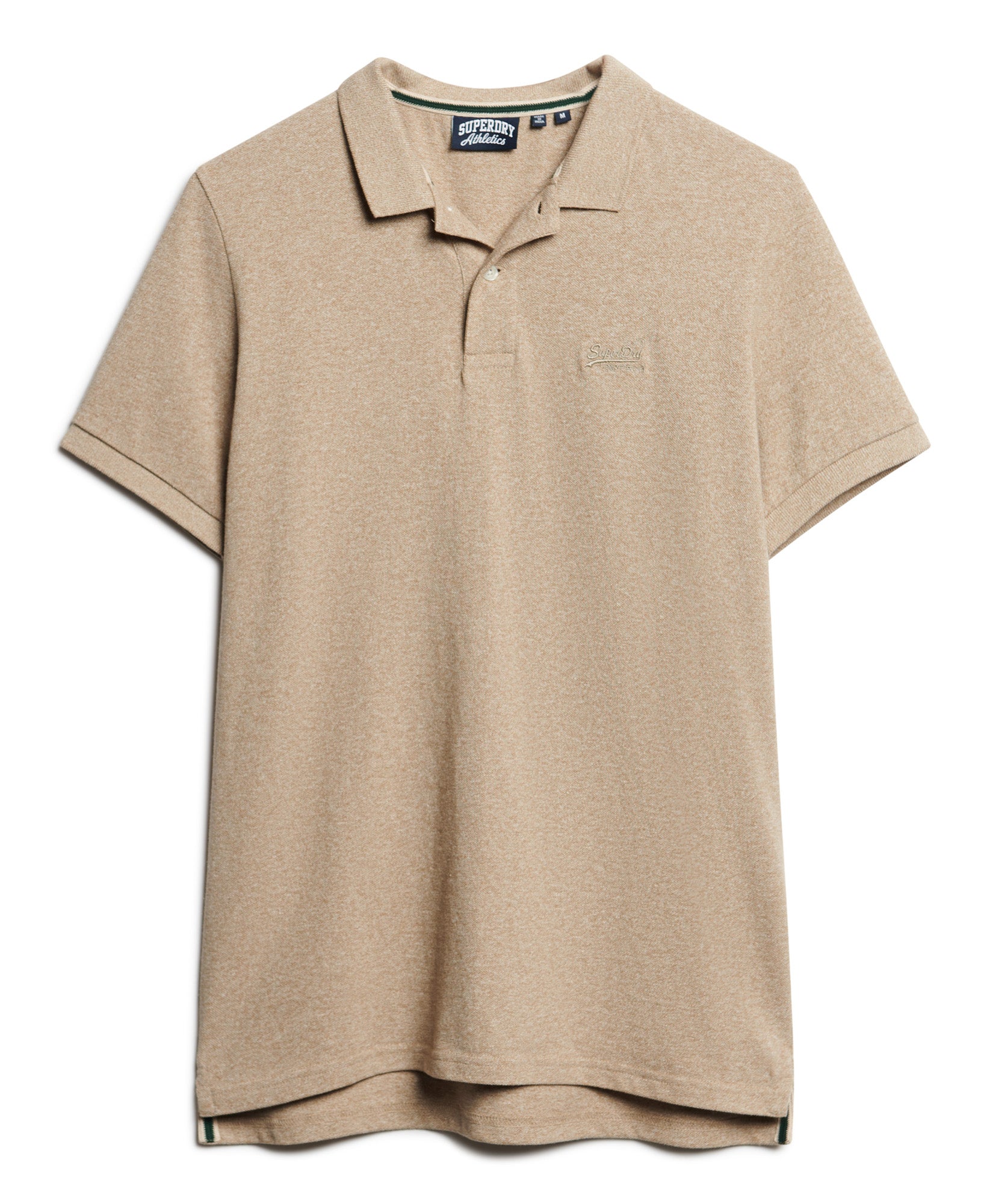 Classic Pique Polo | Tan Brown Fleck Marle