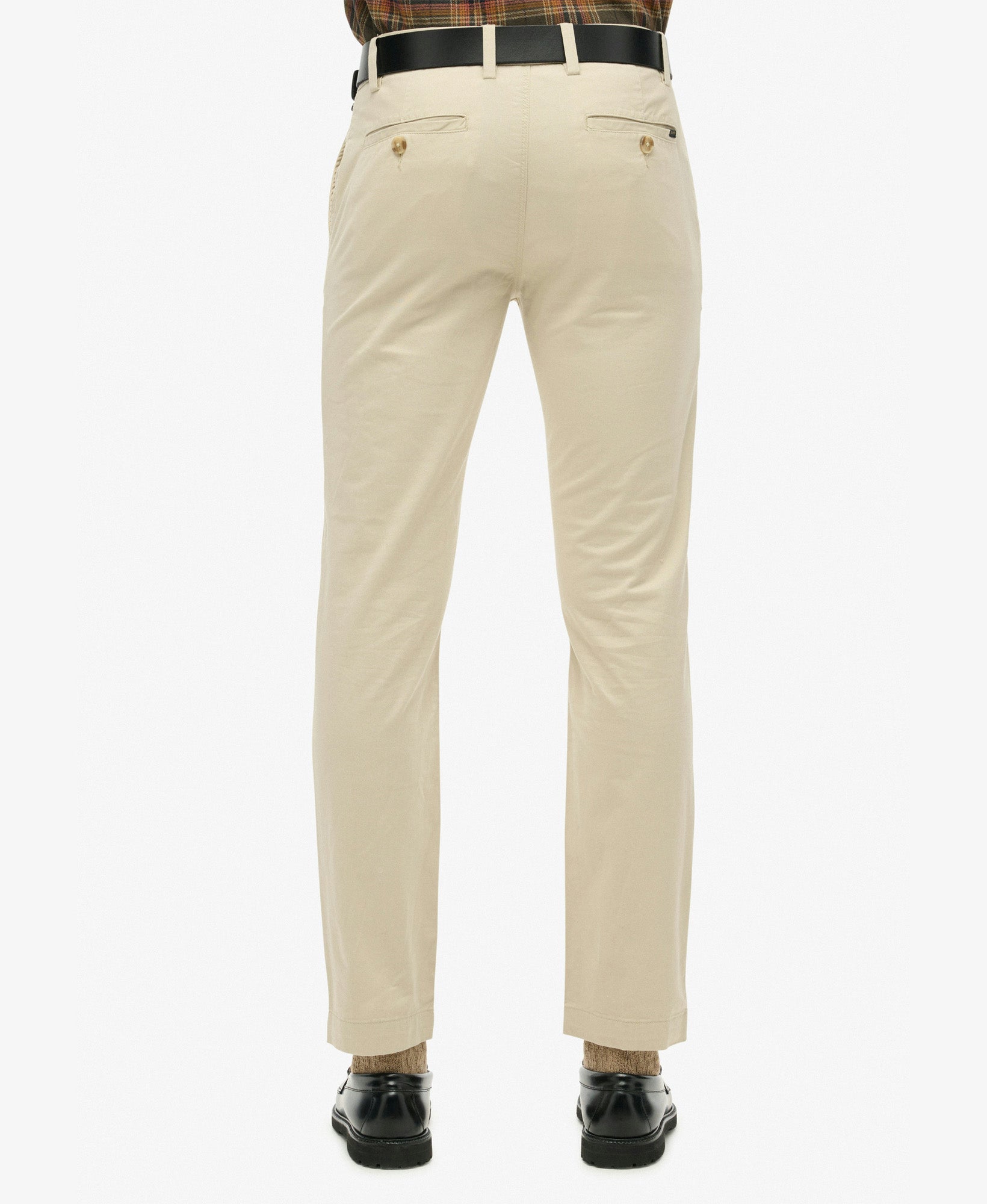 Slim Tapered Stretch Chino | Pelican Beige