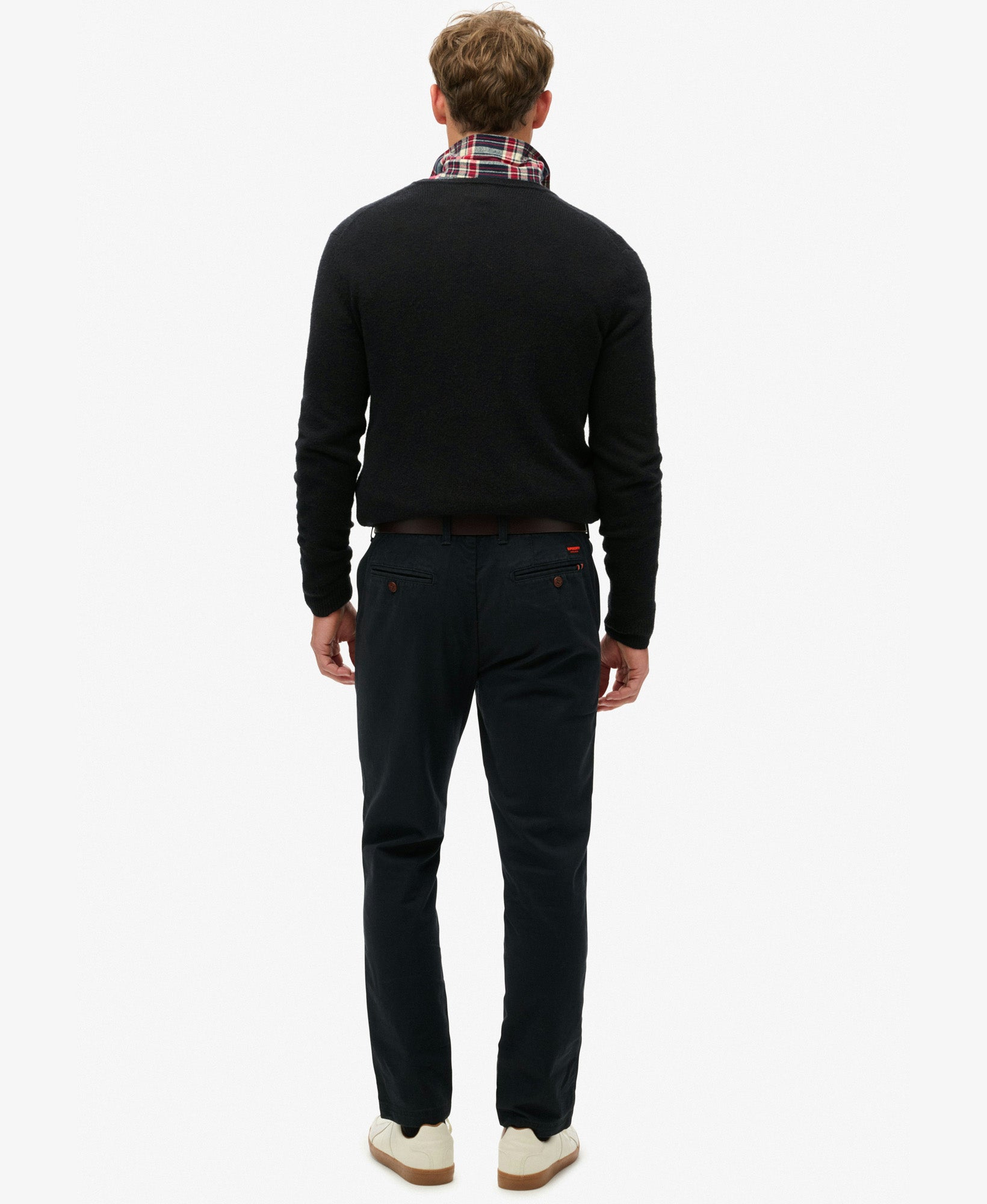 International Slim Fit Chino | Washed Black 32