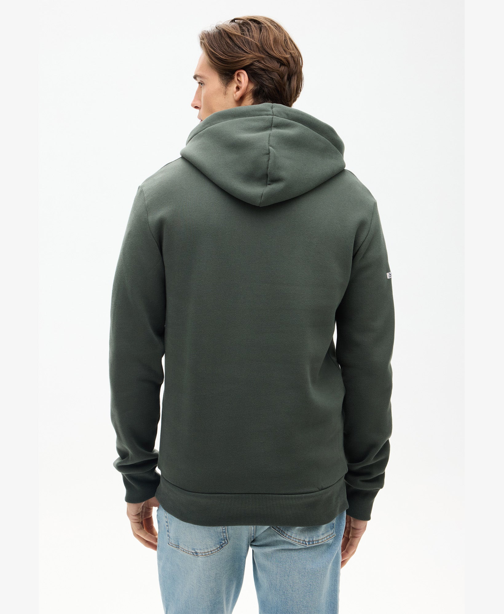 Vintage Logo Tonal Hoodie | Surplus Goods Olive Green