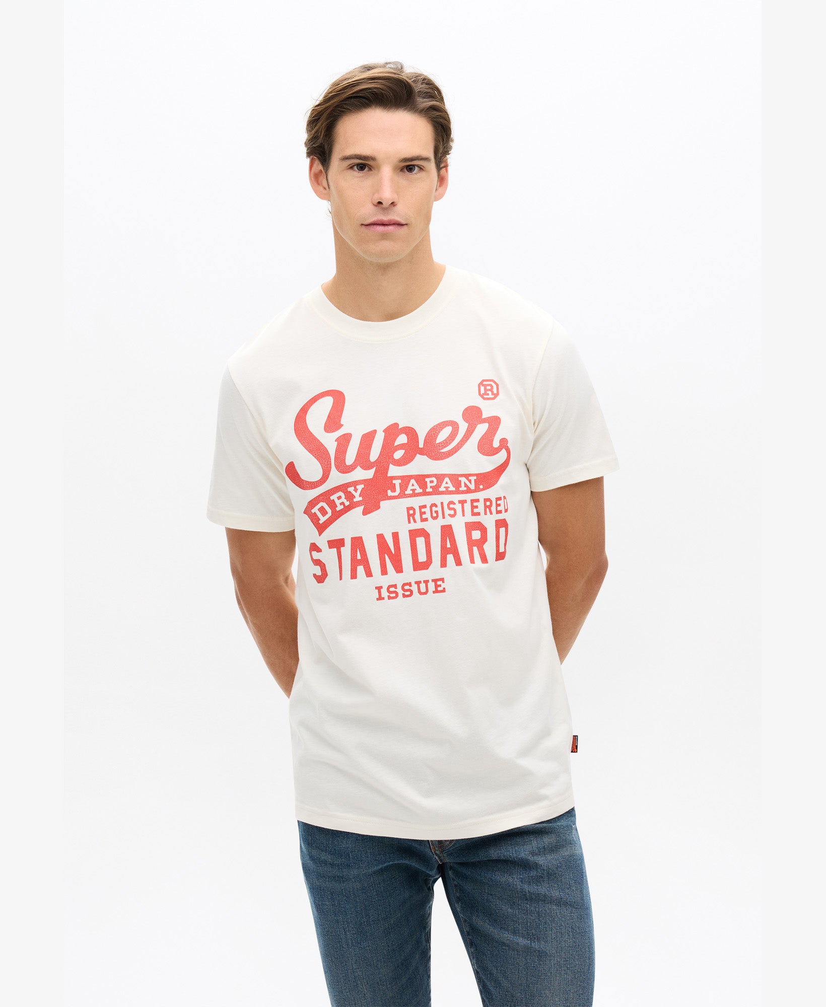 Standard Script Tee | Cream