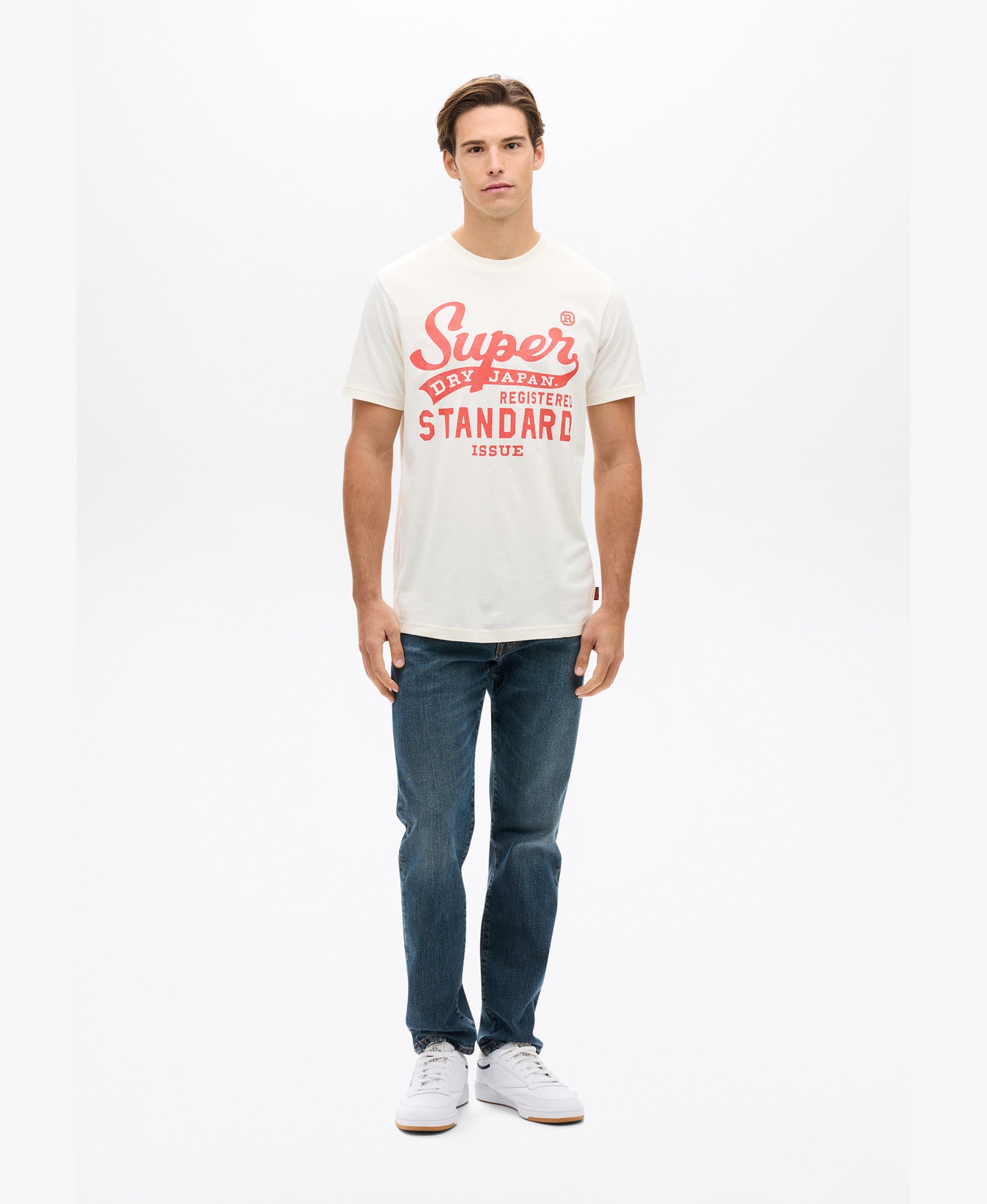 Standard Script Tee | Cream