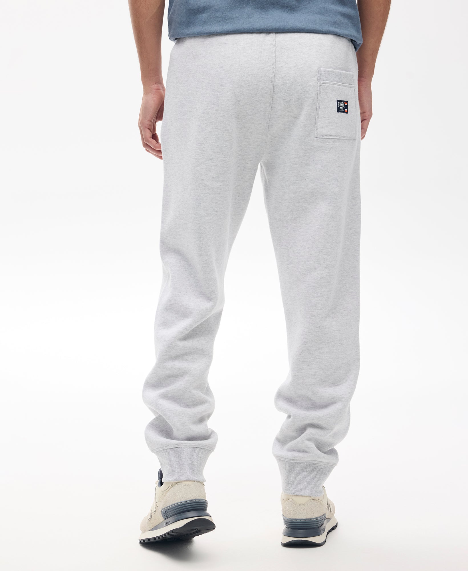 Essential Slim Fit Joggers | Glacier Grey Marle