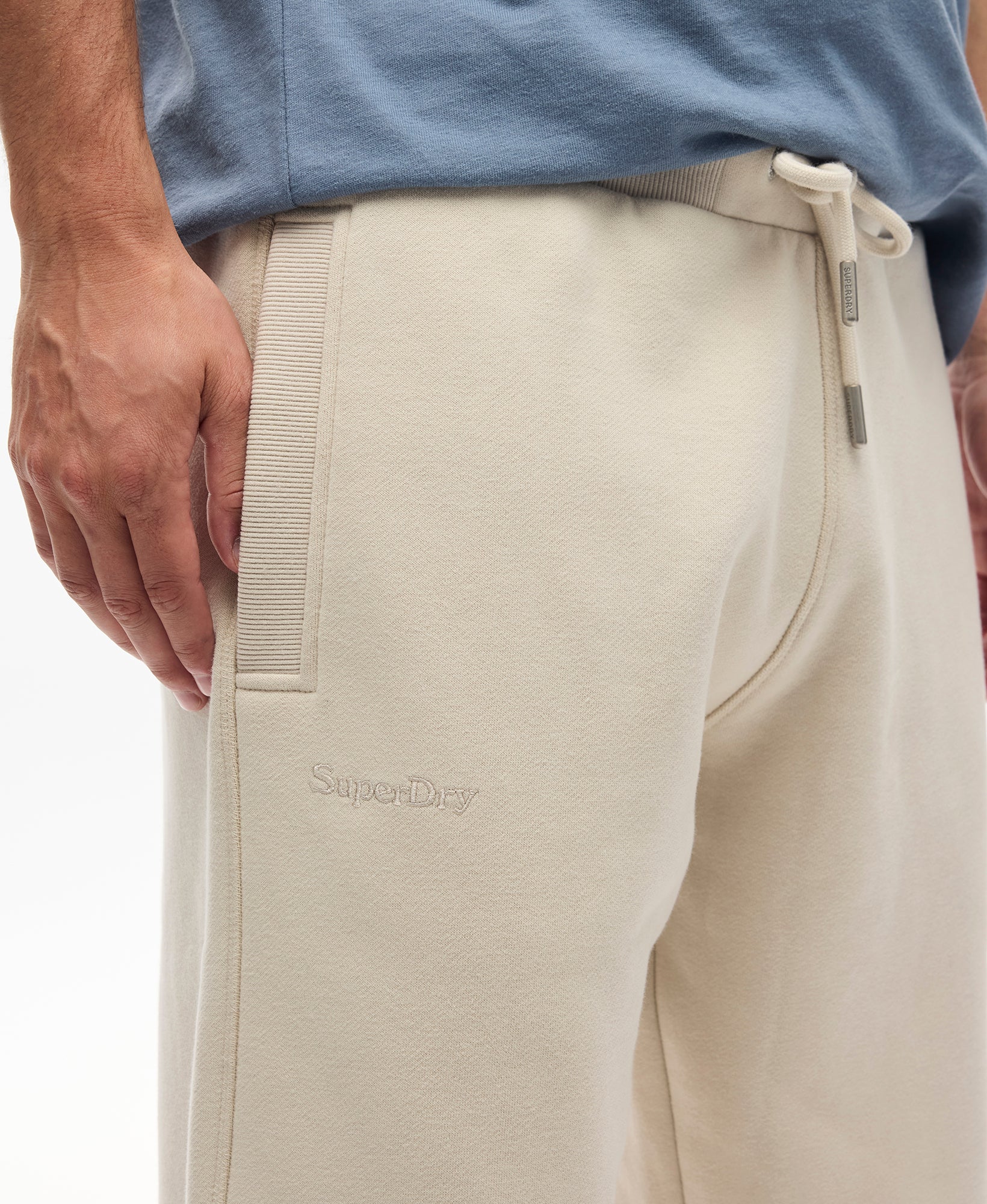 Essential Slim Fit Joggers | Light Stone Beige