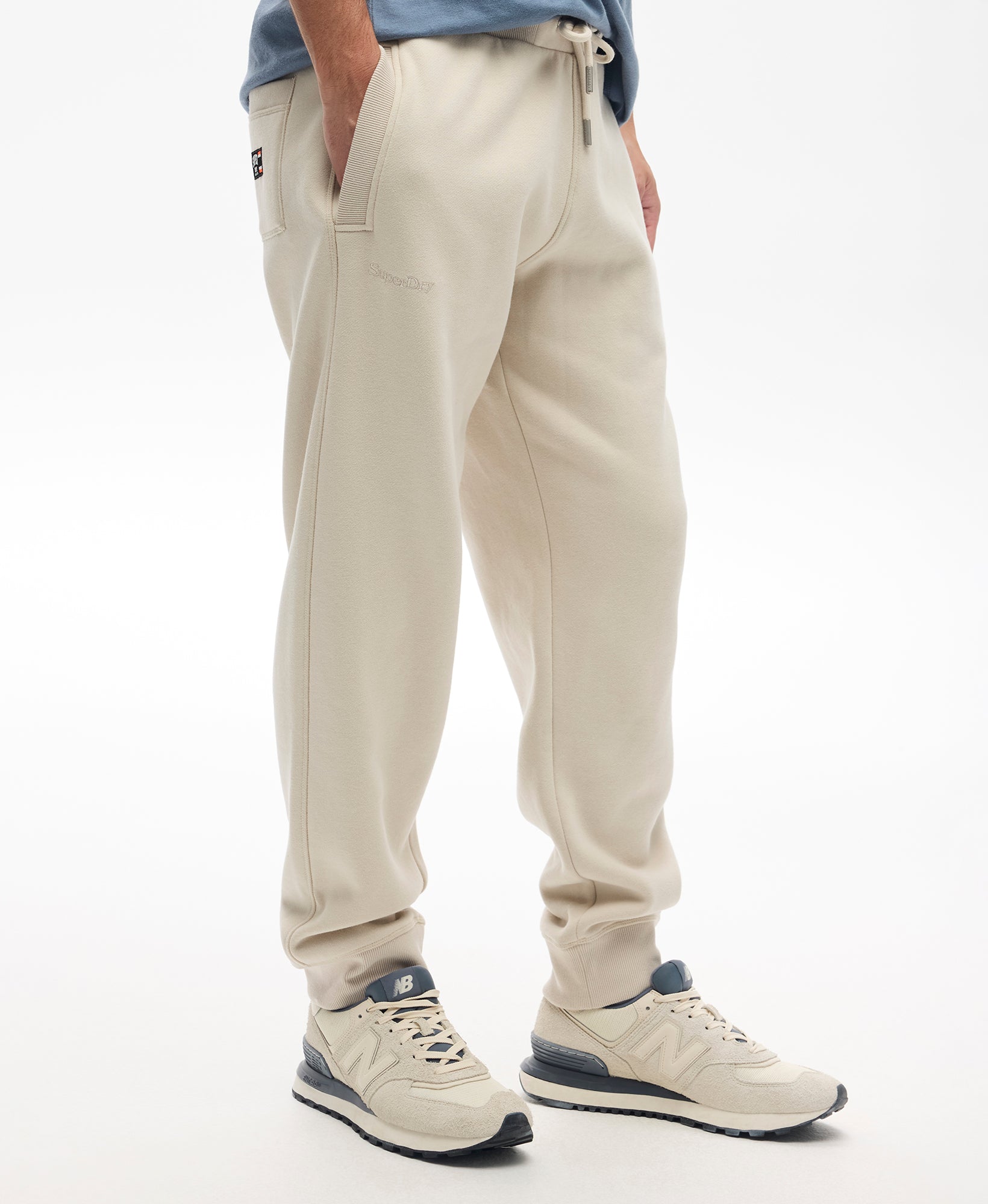 Essential Slim Fit Joggers | Light Stone Beige