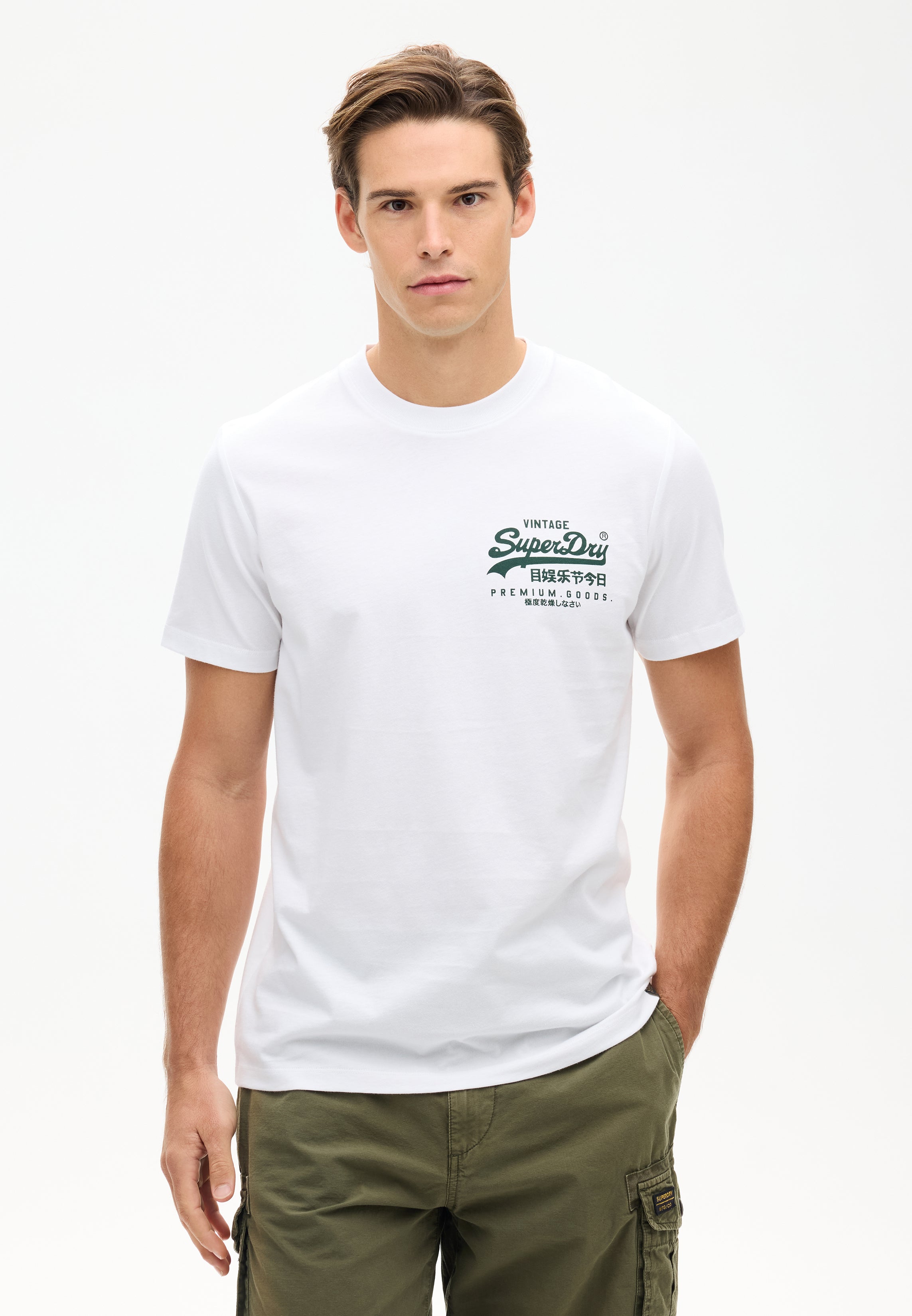 Vintage Logo Chest Tee | Optic