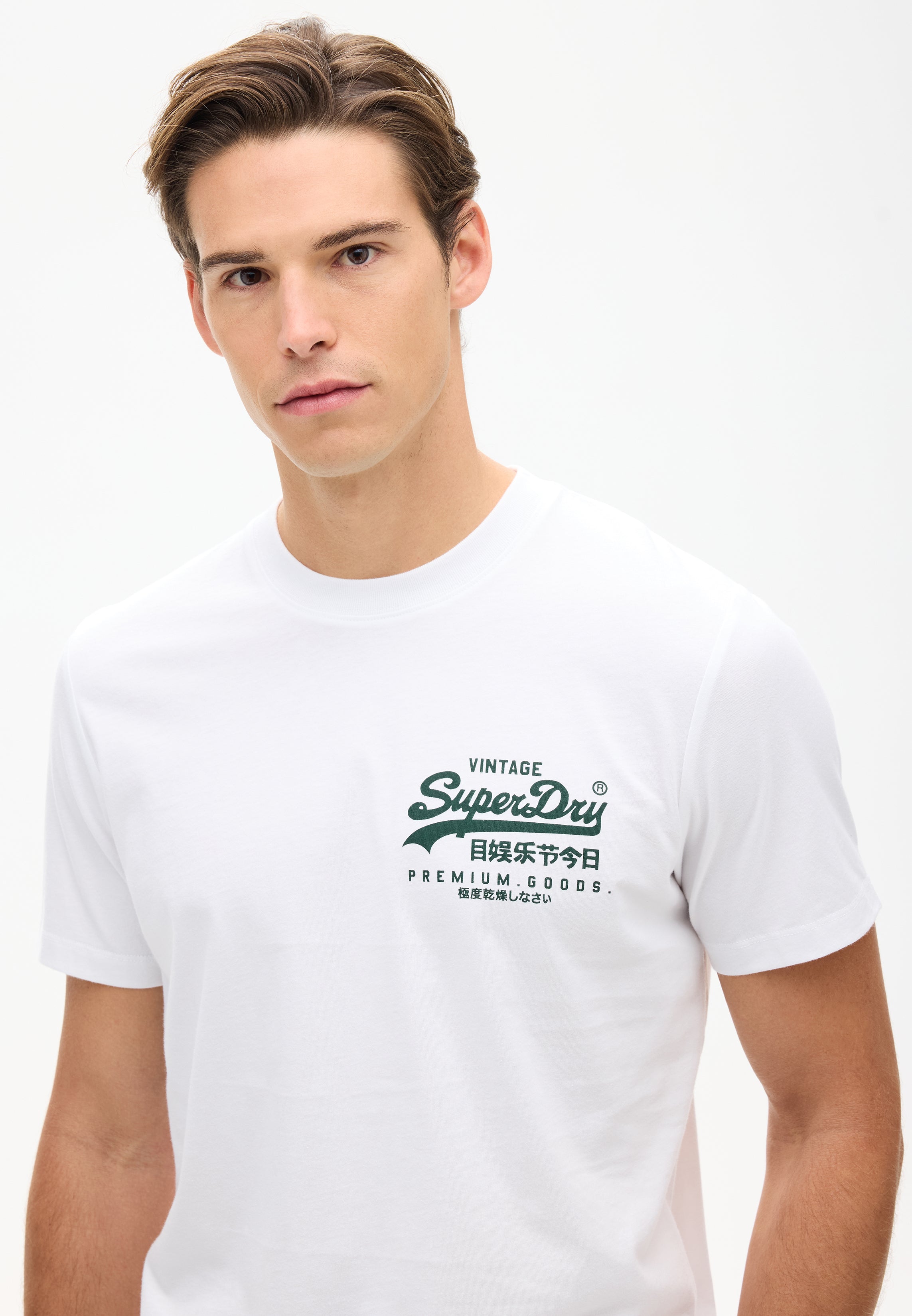 Vintage Logo Chest Tee | Optic