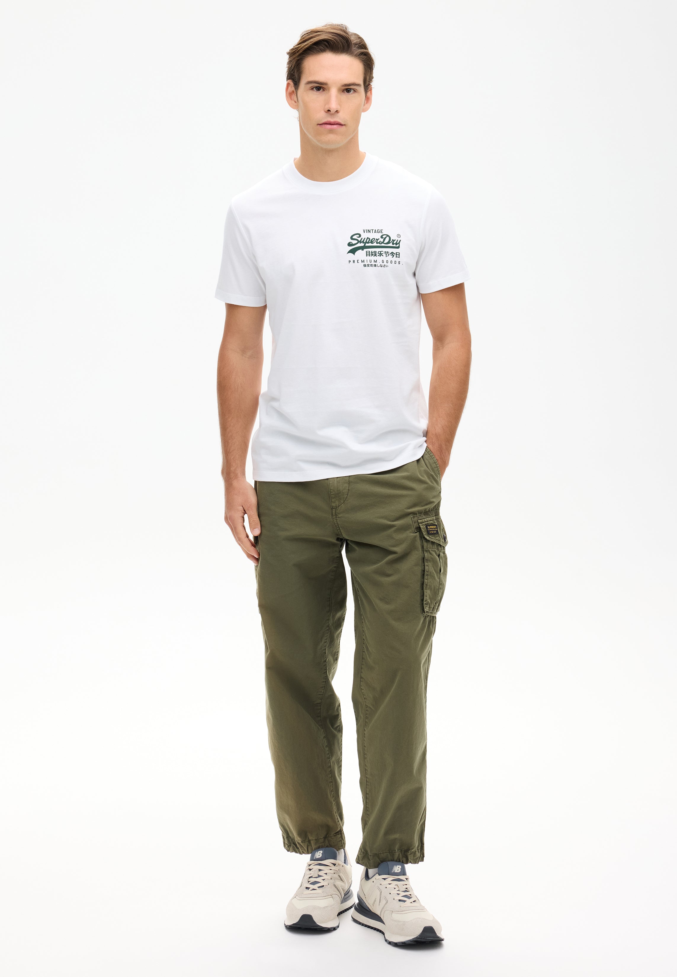 Vintage Logo Chest Tee | Optic