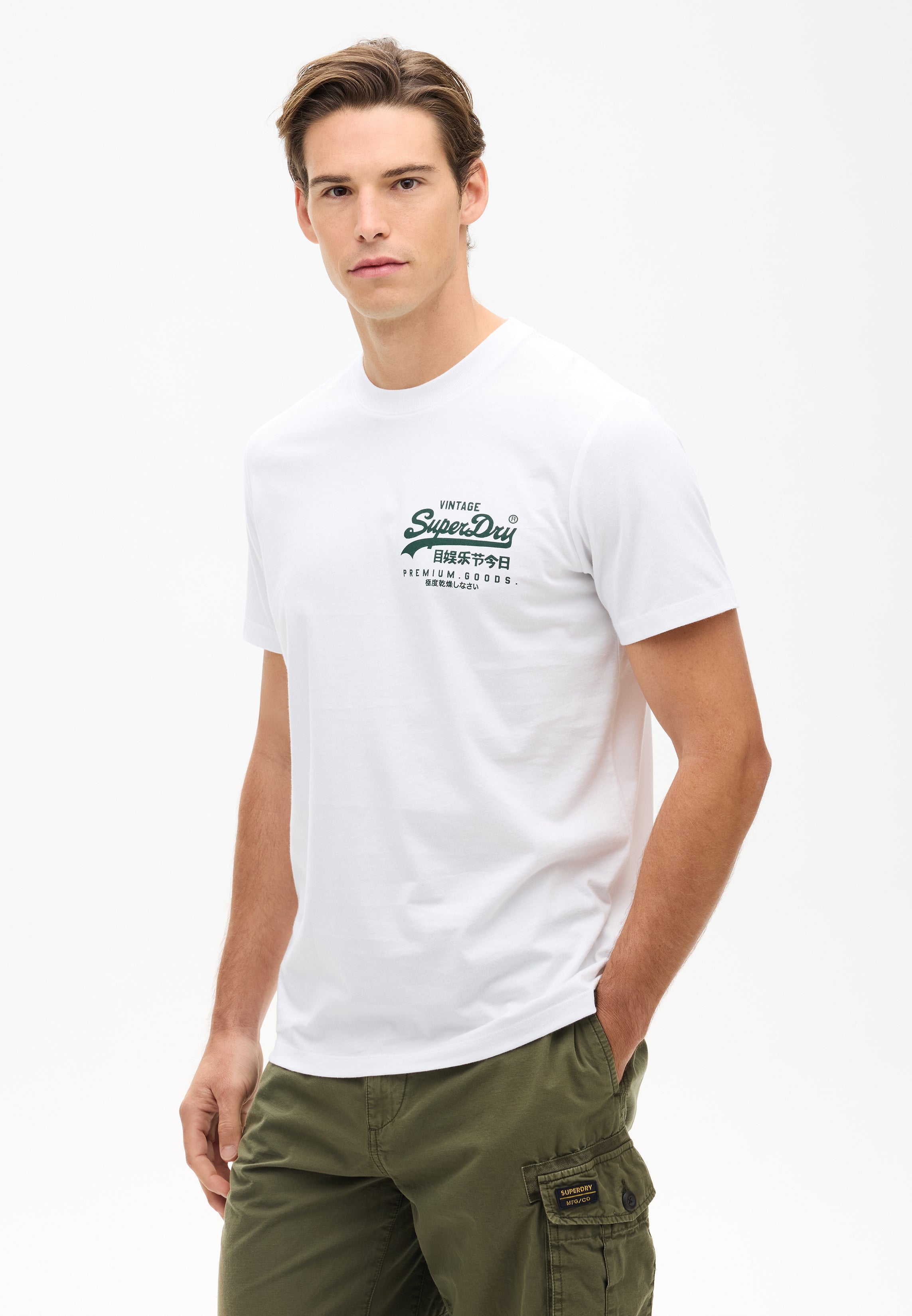 Vintage Logo Chest Tee | Optic