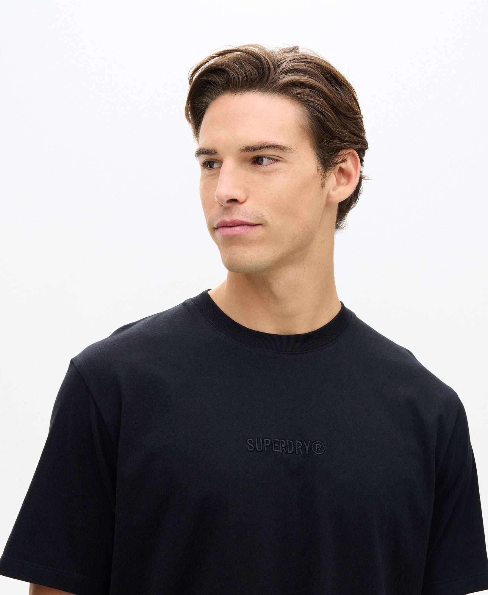 Micro Logo Tee | Black