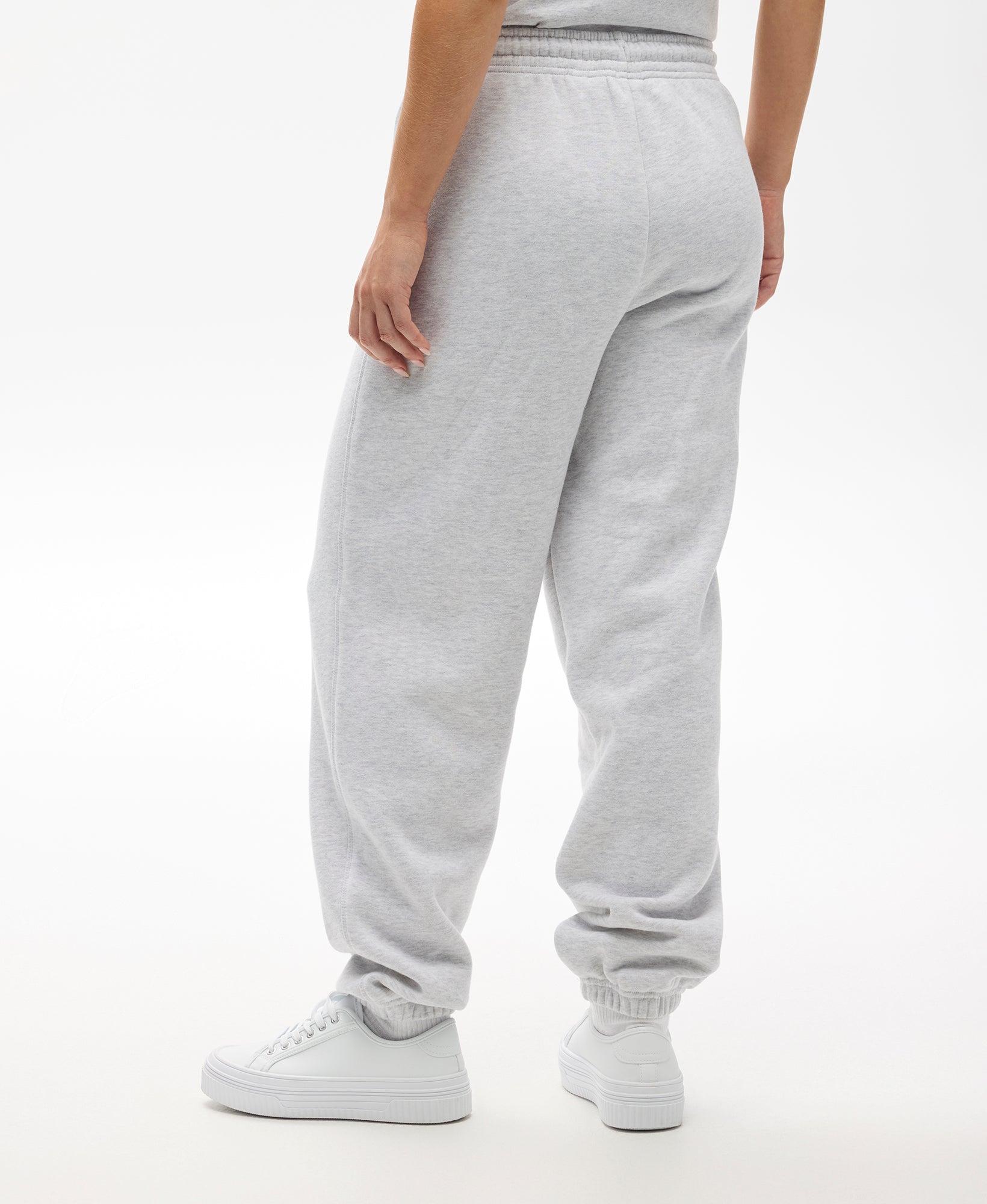 Essential Slim Fit Joggers | Glacier Grey Marle