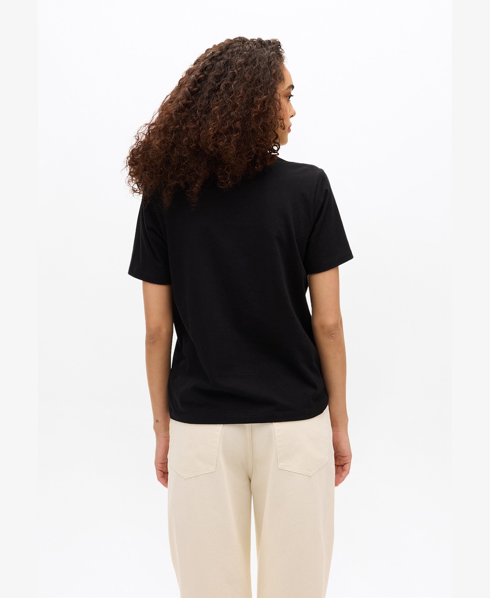 Embossed Logo Graphic Tee | Black