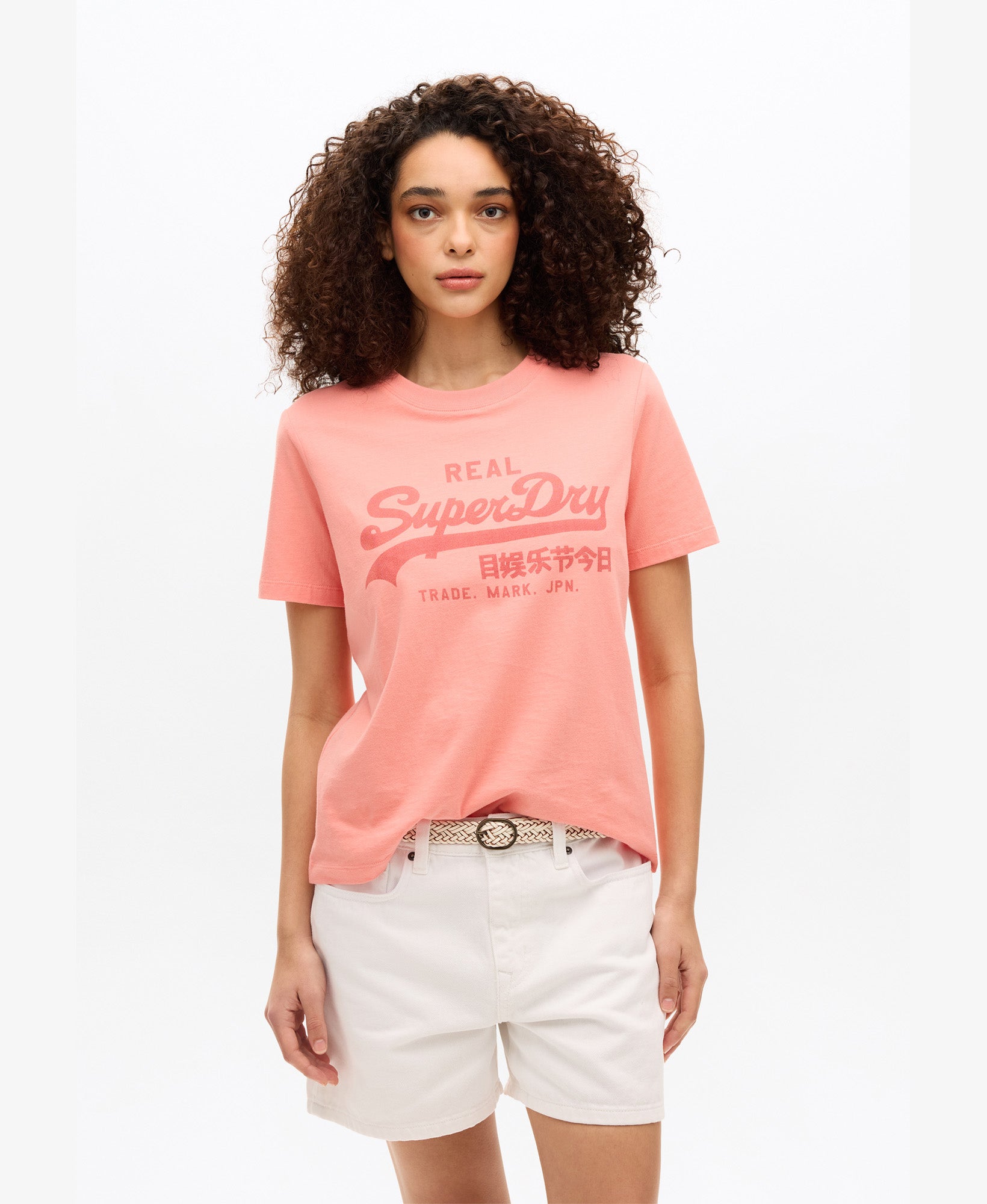 Vintage Logo Relaxed Tee | Burnt Coral